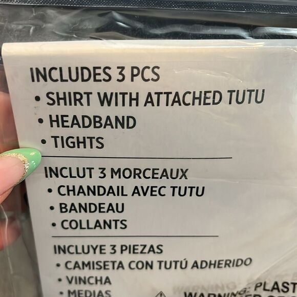 Baby Bones Costume - Black and White - Picture 3 of 5